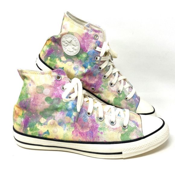 Converse Men's Size 169038C Chuck Taylor All Star Multicolor Canvas High Top - Picture 2 of 9